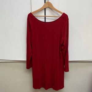 Old Navy Red Long Sleeve Dress